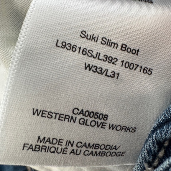 Silver Jeans Suki Slim Boot Blue - Picture 6 of 10